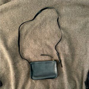 Madewell simple crossbody bag, black